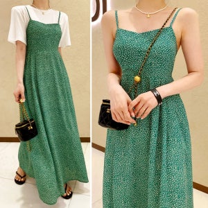 뷔스티에롱원피스 바캉스원피스 휴양지원피스 여름 맥시