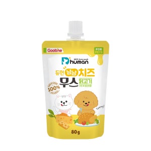 냠냠 치즈무스 닭고기 80g