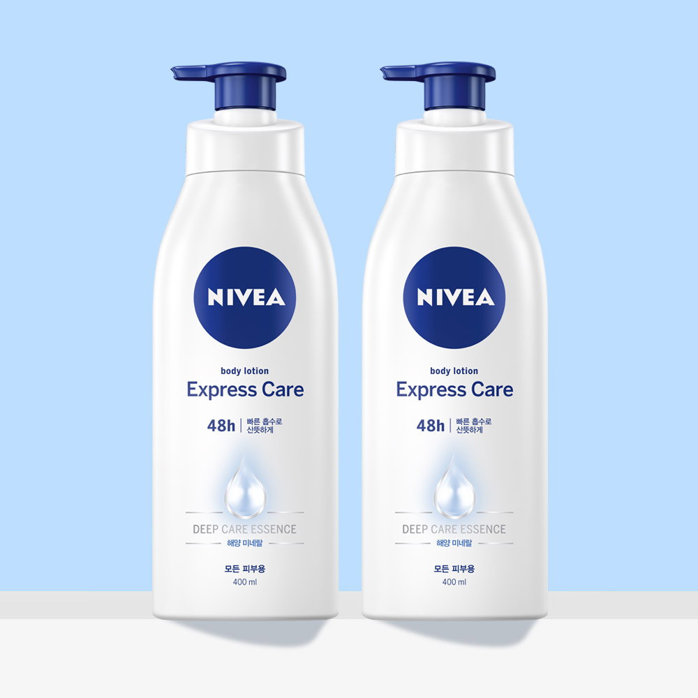 니베아 익스프레스 바디로션 400ml, 2개