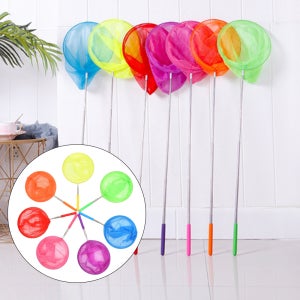 5단 접이식 잠자리채 물고기 뜰채 곤충 채집 채집통