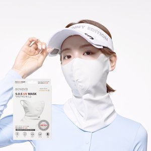 디노보 자외선차단 마스크 얼굴햇빛가리개 여성 남성 쿨냉감 여름마스크