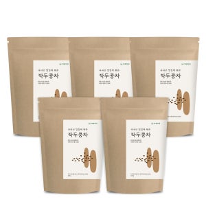 [국내산 건강차 침출차] 자연지애 볶은 작두콩차 300g, 5개