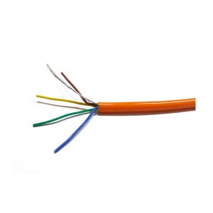 국산 우레탄 케이블 AWG 24 x 4C 은박 어스 계측기 카메라 조작 케이블 1M