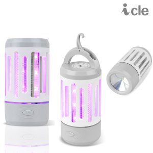 Icle 2in1 USB충전 손전등+랜턴겸용 LED 해충퇴치기/포충기 캠핑해충퇴치기 모기퇴치기 모기트랩