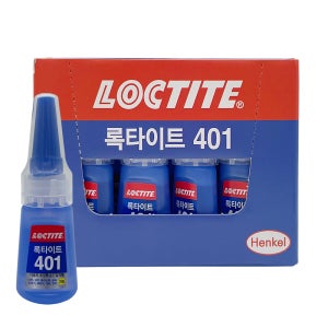 록타이트 401 초강력 순간 접착제 가정용 접착제 20g