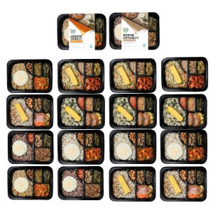 가치올림 건강한 당뇨 식단 배달 아침 저녁 저당 도시락 회사 한끼 6종 18팩