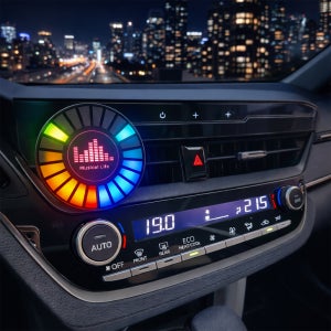 비상 차량용 무드등 RGB 소리반응 LED바 이퀄라이저 조명