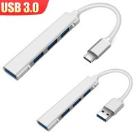 차량용 자동차 USB C 허브 멀티 어댑터 3.0 충전기