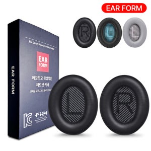 [호환] 보스 QC35 QC25 헤드셋 커버 이어 패드 AE2 QC15 블랙