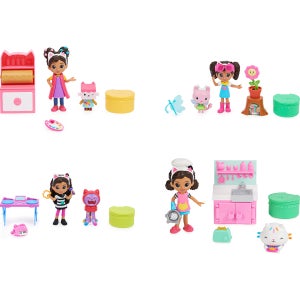 드림웍스 개비의 매직하우스 디럭스 피규어 플레이세트 아트스튜디오 가든 키친 세트