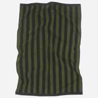 스웨덴 OAS Green Stripe Towel 그린 스트라이프 비치 타올 150x100