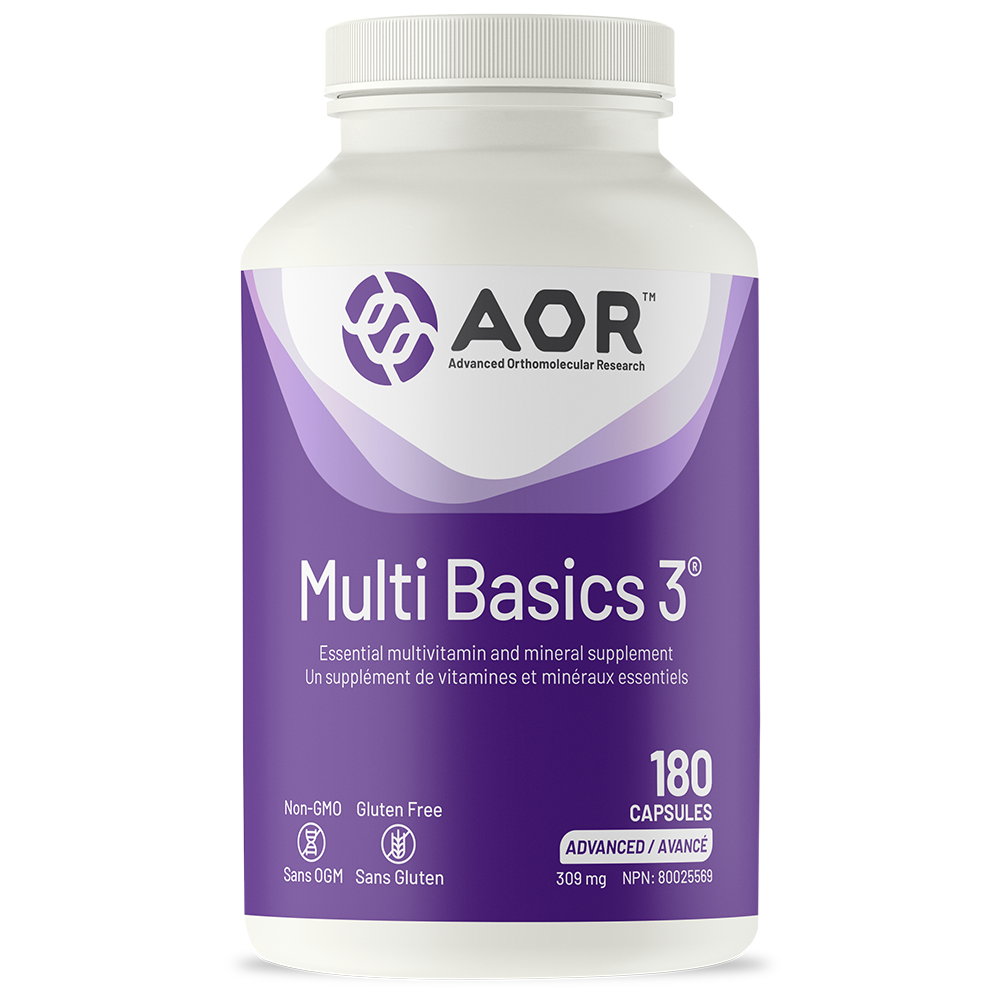 <b>에이오알</b> 종합 <b>비타민</b> 멀티 베이직스3 180캡슐 AOR multi basics 3