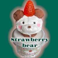 strawberry bear 딸기곰 버터슬라임 엘머스 마켓 랜덤박스 친구선물