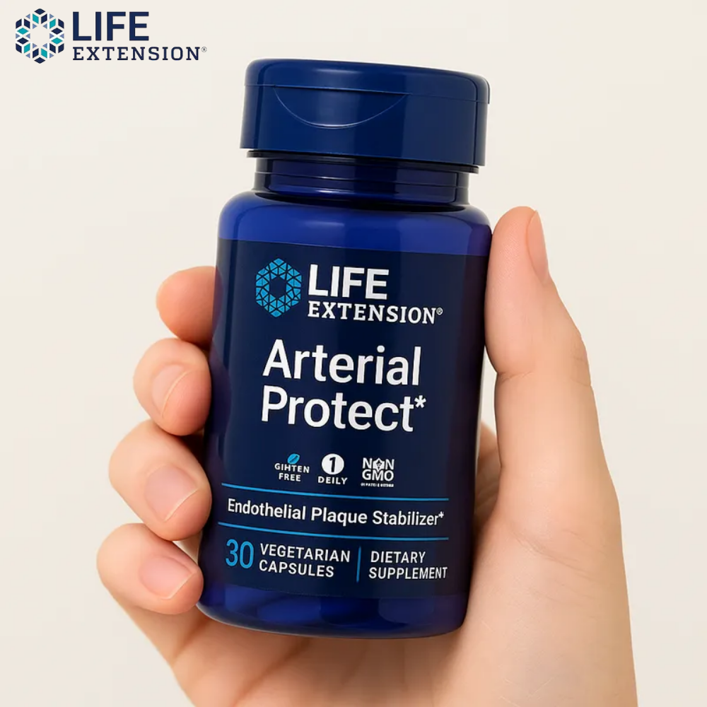 라이프익스텐션 아테리얼프로텍트 피크노제놀 소나무 껍질 추출물 <b>고투콜라</b> 30캡슐