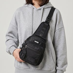 담앤드솜 시티 멀티 슬링백 방수 스포츠 산책 미니 운동 핸드폰 어깨 물병 남자 남성 사코슈 메신저 매신저 크로스 옆으로매는 초등 사코슈 소형 작은 아이패드 런닝 배달 가방 백