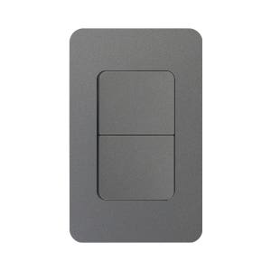 디아트 스위치 3로 2구 전등 전기 커버 교체 다크그레이