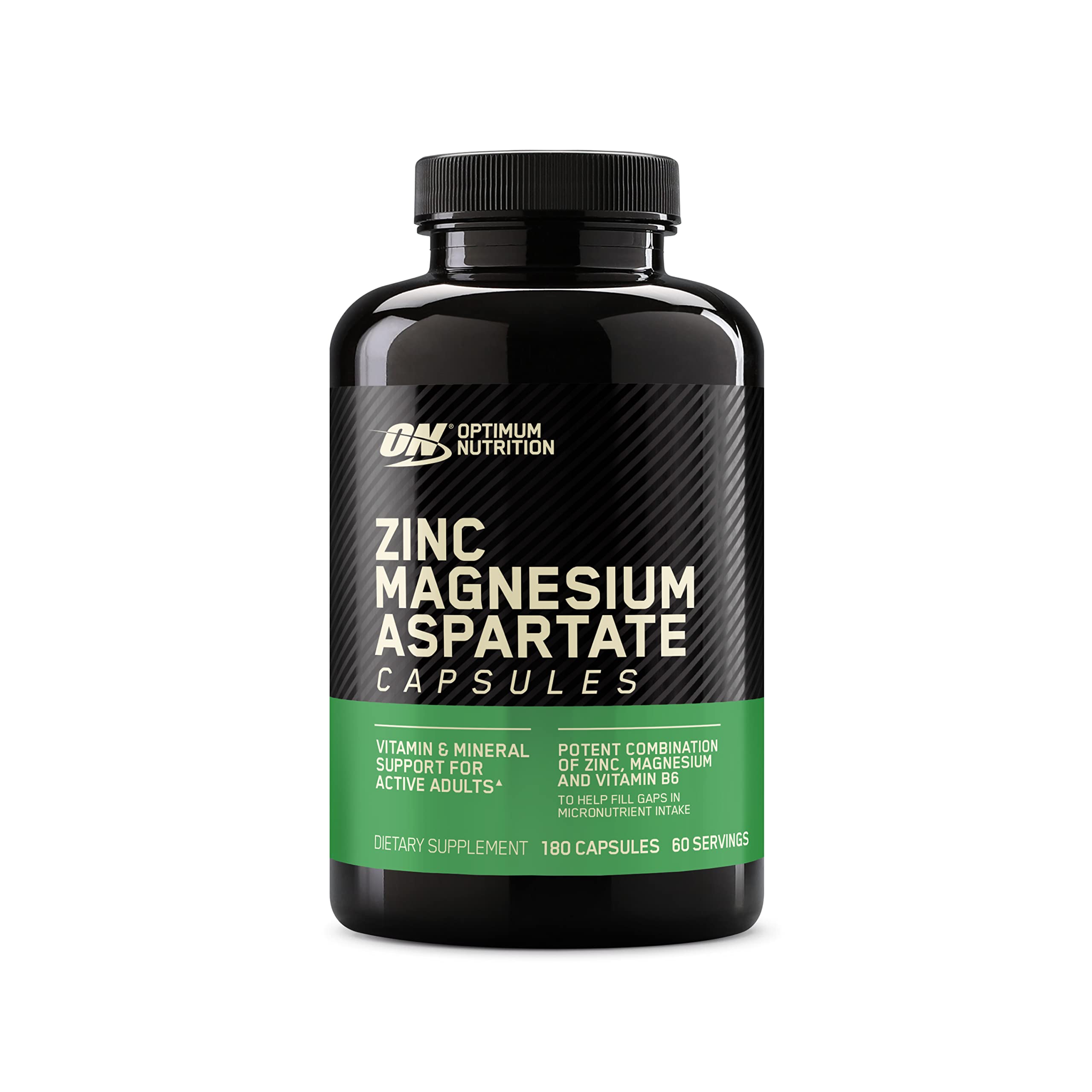 <b>옵티멈뉴트리션</b> Zinc <b>Magnesium</b> Aspartate, 아연 <b>마그네슘</b> 180정