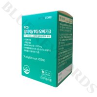 뉴트리코어 NCS 초임계 알티지 rtg 오메가3 834mg x 60캡슐 1개월분