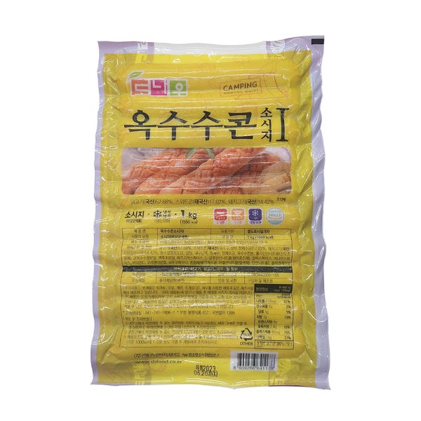 도나우 옥수수콘소시지 100gx10개입 1kg