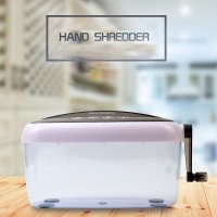 문서 가정용 수동파쇄기 a4 paper shredder shredded paper