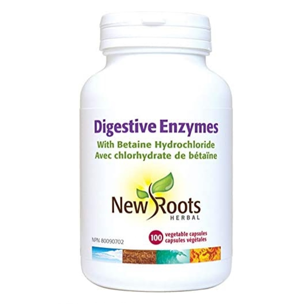 캐나다 뉴루츠 Digestive Enzymes 소화효소 100캡슐