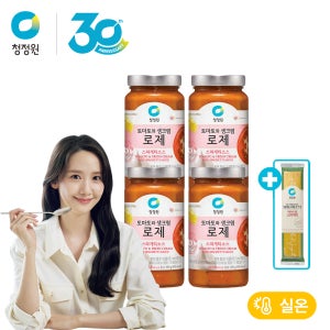 청정원 스파게티소스 로제 600g 외 4종 총4개+(증정)면250g