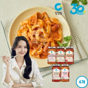 [N배송]청정원 스파게티소스 로제 600g 외 4종 총4개