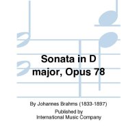 브람스 비올라 소나타 Brahms Sonata In D Major, Opus 78 [IMC488] 악보