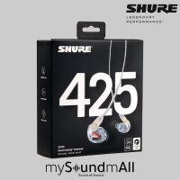 슈어 이어폰 Shure SE425 클리어 SE-425 인이어