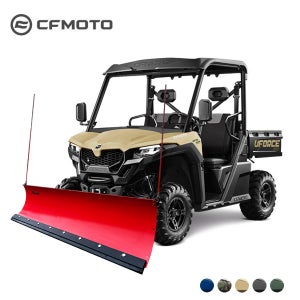 [CFMOTO] UFORCE 600 제설장비세트 제설오토바이 제설바이크 제설차 눈치우는기계 사륜오토바이 사륜바이크 사발이 ATV 운반차 오프로드