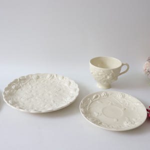 엔틱 브런치세트 데일리 홈카페 본차이나 그릇