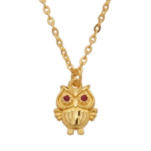 24k 순금 부엉이 목걸이 3.75g