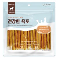 건강한 육포 강아지 연어 육포 간식 우유스틱 300g