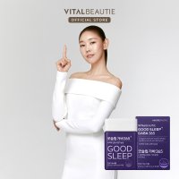 [수면건강기능식품] 바이탈뷰티 굿슬립 가바365 30일분+5일_L-글루탐산발효가바분말,나이아신