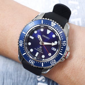 (6종선물) 세이코 스포츠 솔라 다이버 딥블루 SNE593P1 백화점AS