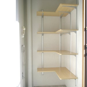 미소더홈 4단 벽선반40 폭 30cm 베란다 시스템 선반 창고 다용도