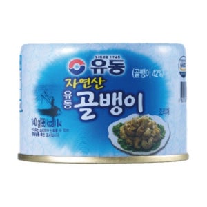유동 자연산 골뱅이140g 48개 1박스