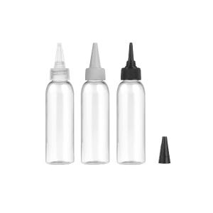 뾰족캡용기 120ml - 500ml 투명용기 오일병 염색약공병
