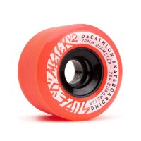 OXELO 롱보드 휠 슬라이드 70mm 76A 4개