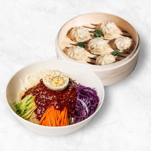 보영만두 쫄면 4인분+포자만두 4봉(고기/청양) 세트