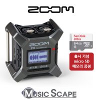 ZOOM F3 휴대용 2채널 녹음 포터블 필드 레코더 32bit