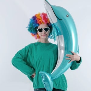 돌고래 풍선 인형 행사장 캐릭터 동물 돌잔치 파티 프로포즈 기념일 생일 이벤트 장식