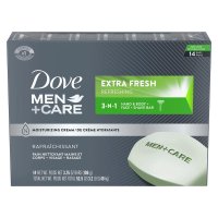 Dove 도브 맨케어 바디 앤 페이스 엑스트라 프레시 비누 106g 14입