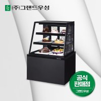 우성 사선형 제과 쇼케이스 업소용 700 2단 블랙 카페 디저트