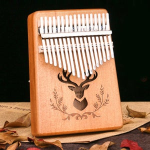 마호가니 17음계 칼림바 민속악기 취미생활 생활 엄지손가락 피아노 방과후학습 카림바