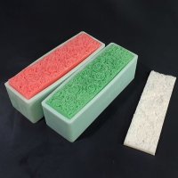 모란플라워 매트 받침 몰드 ( 1kg 하늘색 몰드용 ) / 비누몰드 / 대용량비누만들기 diy