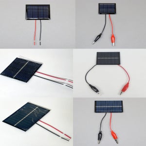 태양 전지 태양열 태양광 전지판 발전 패널 충전 2V 3V 6V