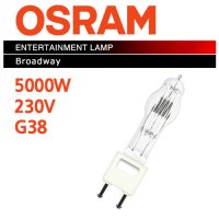 [OSRAM] 5000W G38 230V UNP/1 필름기어 ARRI 텅스텐 조명기 사용