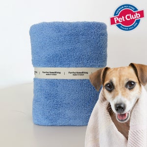 데이스포 밀크타월 블루 M+L / 반려동물용 수건