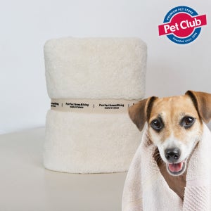 데이스포 밀크타월 아이보리 M+L / 반려동물용 수건